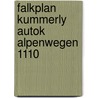 Falkplan kummerly autok alpenwegen 1110 door Onbekend