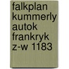 Falkplan kummerly autok frankryk z-w 1183 door Onbekend
