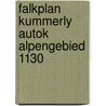 Falkplan kummerly autok alpengebied 1130 door Onbekend