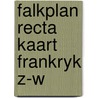 Falkplan recta kaart frankryk z-w door Onbekend