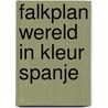 Falkplan wereld in kleur spanje by Unknown