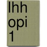 LHH OPI 1 door J.J.A.W. Van Esch