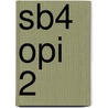 SB4 OPI 2 by J.J.A.W. Van Esch