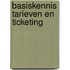 Basiskennis tarieven en ticketing