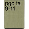 PGO TA 9-11 by J.J.A.W. Van Esch