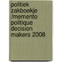 Politiek zakboekje /memento politique decision makers 2008