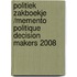 Politiek zakboekje /memento politique decision makers 2008