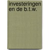 Investeringen en de b.t.w. door Reeks Fiscale Wenken