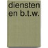 Diensten en b.t.w.