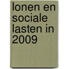 Lonen en sociale lasten in 2009 door Onbekend