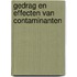 Gedrag en effecten van contaminanten