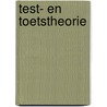 Test- en toetstheorie door T. Houtmans