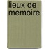 Lieux de memoire