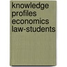 Knowledge profiles economics law-students by Dochy