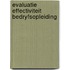 Evaluatie effectiviteit bedryfsopleiding