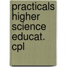Practicals higher science educat. cpl by Kirschner
