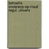 Behoefte onderwys-op-maat regul. univers