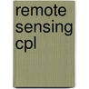 Remote sensing cpl door Leinders