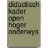 Didactisch kader open hoger onderwys