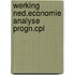 Werking ned.economie analyse progn.cpl