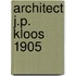 Architect j.p. kloos 1905