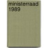 Ministerraad 1989