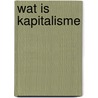 Wat is kapitalisme door Jalee