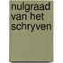 Nulgraad van het schryven
