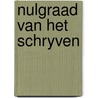 Nulgraad van het schryven door Barthes