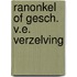 Ranonkel of gesch. v.e. verzelving