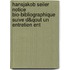 Hansjakob Seiler notice bio-bibliographique suive d&qout un entretien ent