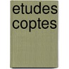 Etudes coptes door A. Boud'Hors