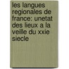 Les langues regionales de France: unetat des lieux a la veille du XXIe siecle door R. Breton