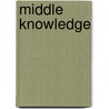 Middle knowledge door E. Dekker