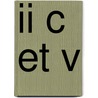 II C et V door G. Garitte
