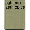 Patricon Aethiopice door V. Arras