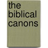 The Biblical Canons door Jonge, H. J. De