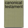 Canonical Testament by Rik Torfs