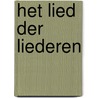 Het lied der liederen by P.W.Th. Stoop-van Paridon