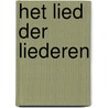 Het lied der liederen door P.W.Th. Stoop-van Paridon