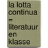 La lotta continua = Literatuur en klasse
