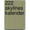 222 Skylines kalender door Onbekend