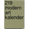 219 Modern art kalender door Onbekend