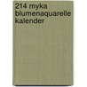 214 Myka Blumenaquarelle kalender door Onbekend