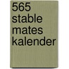 565 Stable mates kalender door Onbekend