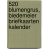 520 Blumengrus, Biedemeier briefkaarten kalender door Onbekend