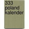 333 Poland kalender by Unknown