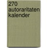 270 Autoraritaten kalender by Unknown