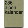 286 Alpen kalender door Onbekend