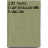 203 Myka Blumenaquarelle kalender door Onbekend